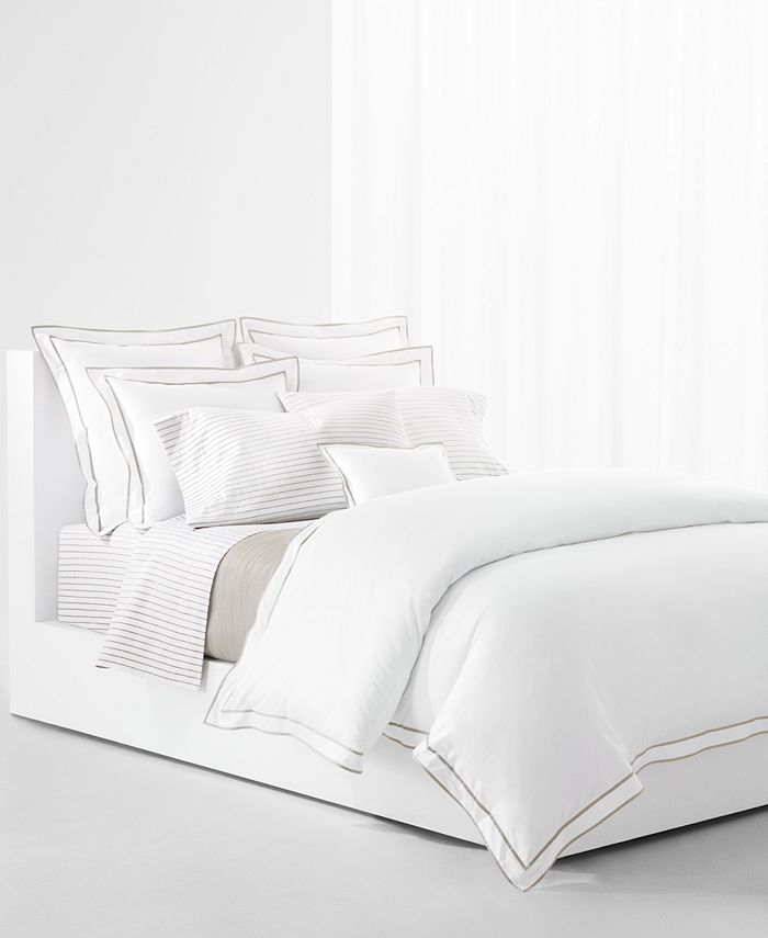 Lauren Ralph Lauren Spencer Stripe King Sheeting Set & Reviews - Sheets