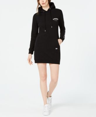 sweatshirt dress superdry