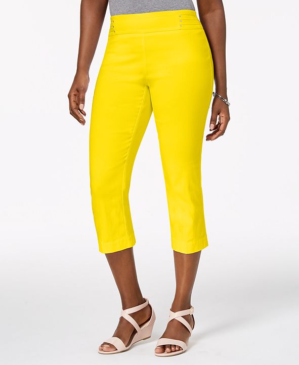 macys jm collection capri pants