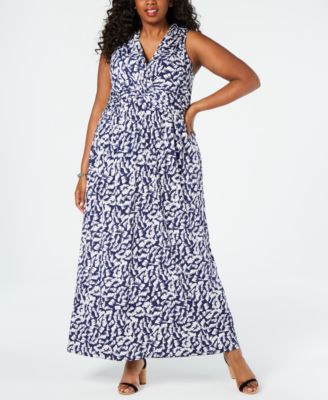 vince camuto plus size gowns