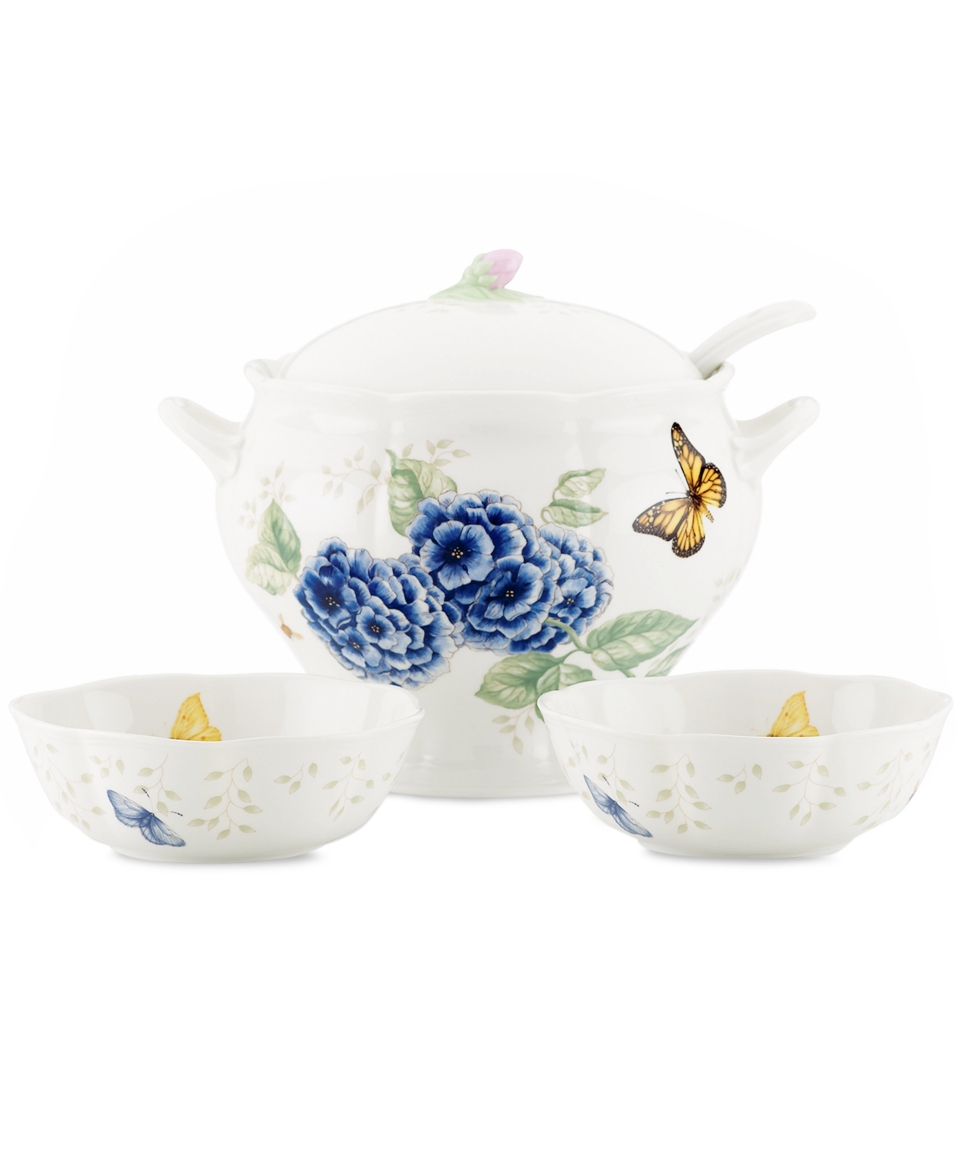 Lenox Dinnerware, Butterfly Meadow Tureen & Bowls   Fine China   Dining & Entertaining