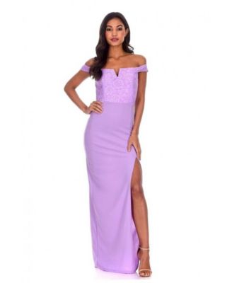 ax paris notch front maxi dress