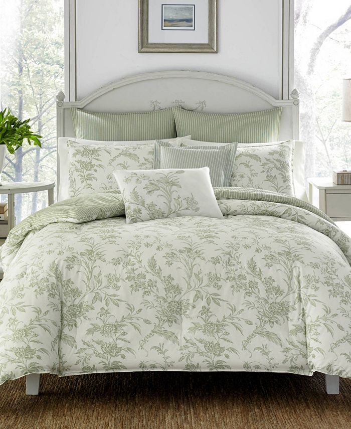 Laura Ashley Natalie Sage Duvet Set Twin Reviews Duvet Covers Bed Bath Macy S Our men's collection includes sophisticated pieces with a hint of signature laura ashley floral detail. natalie sage duvet set twin