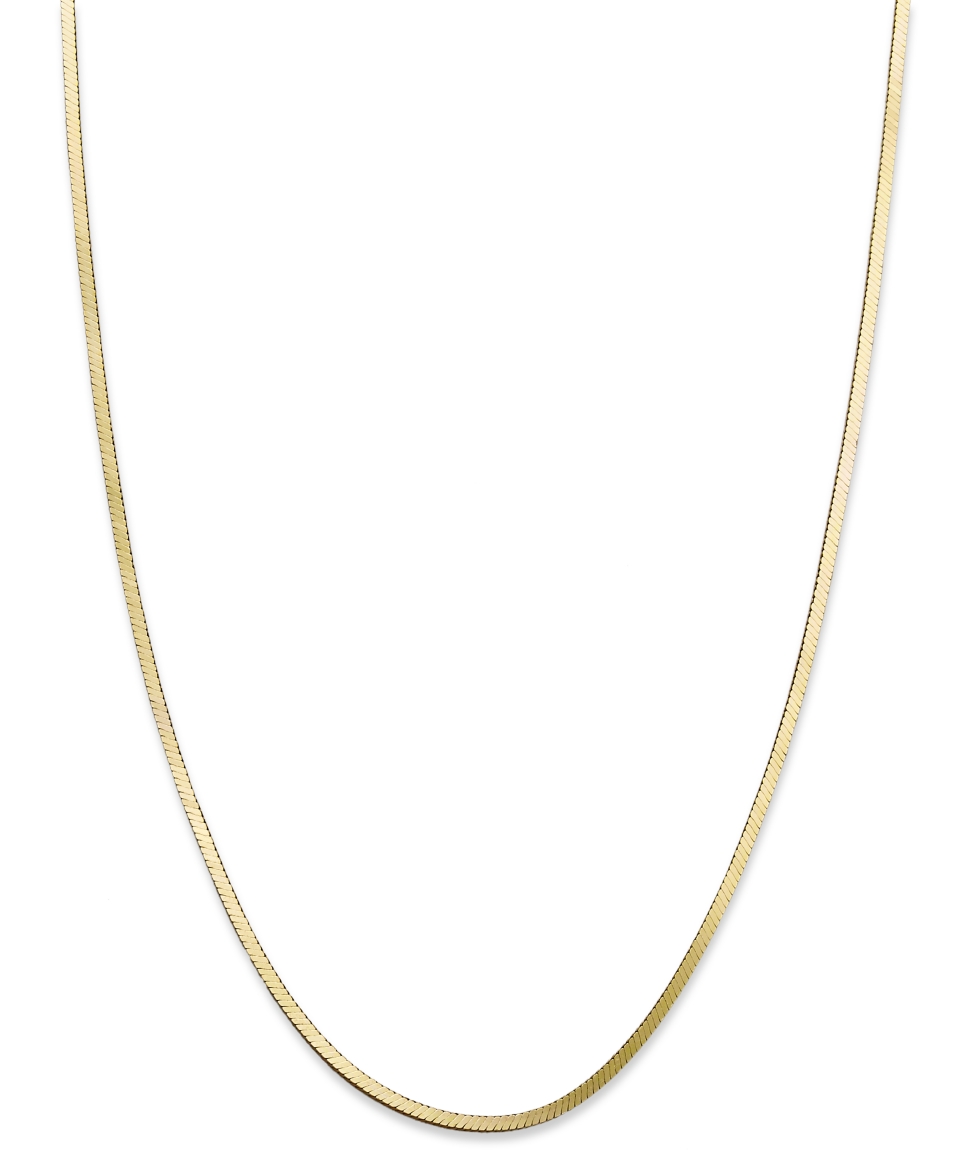 Giani Bernini 24k Gold Over Sterling Silver Necklace, 18 Snake Chain