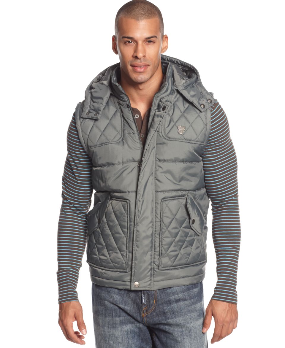 LRG Big and Tall Vest, Diamond Ridge   Mens Coats & Jackets