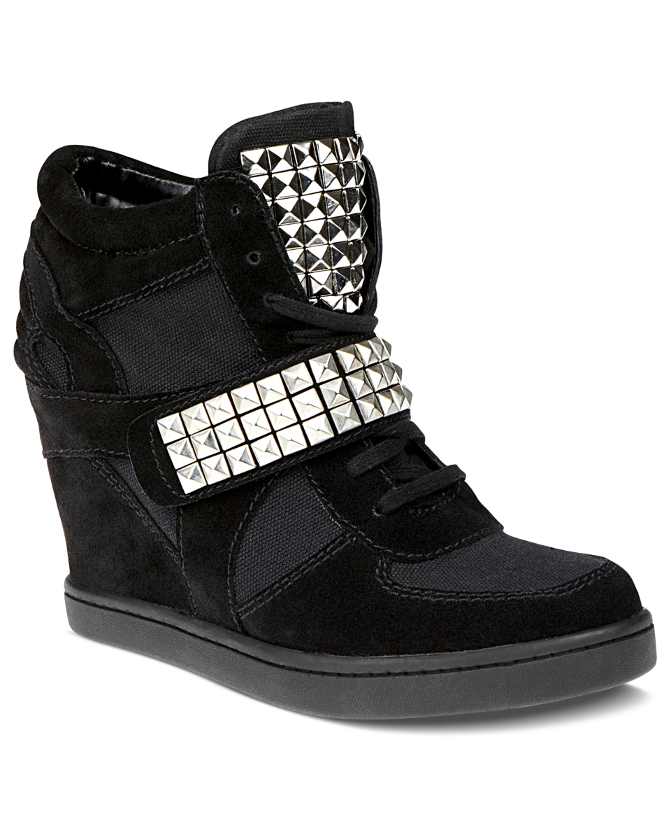 Steve Madden Womens Shoes, Hamlit Wedge Sneakers   Shoes