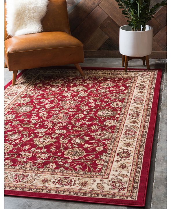 Bridgeport Home Arnav Arn1 Burgundy 9' 10" x 13' Area Rug & Reviews