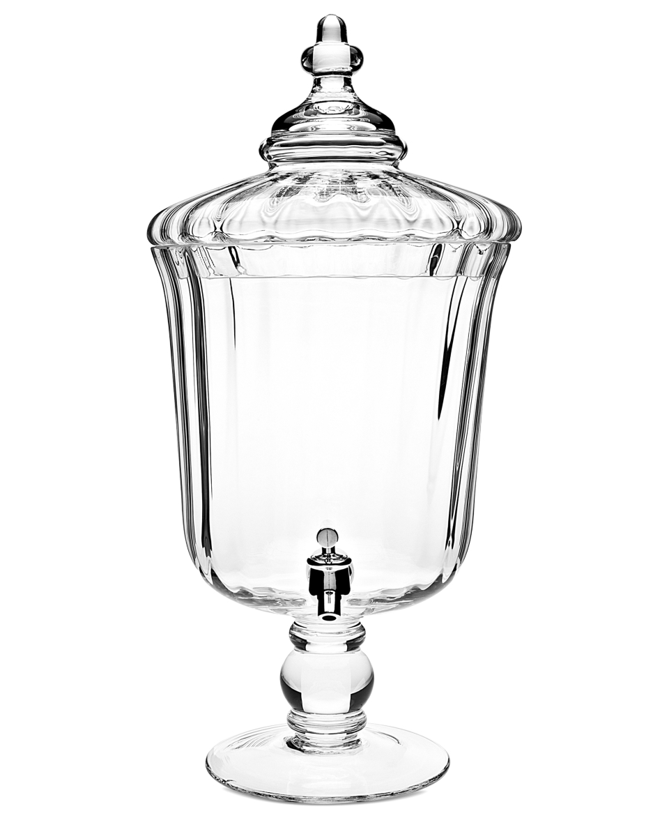 Godinger Beverage Dispenser, Gatherings Fluted   Serveware   Dining