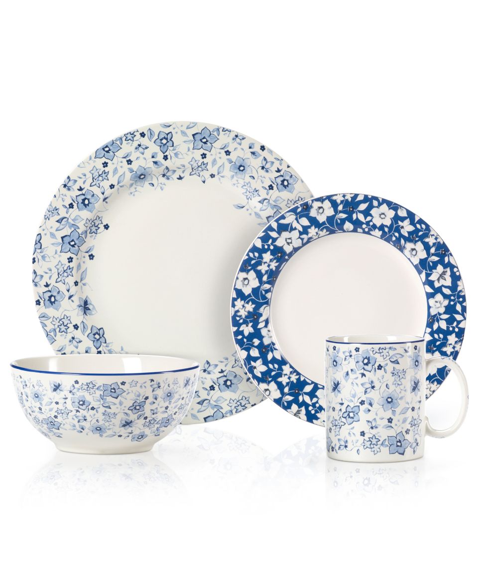 Gibson Dinnerware, Sevilla Garden 16 Piece Set   Casual Dinnerware