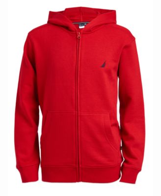 nautica red hoodie