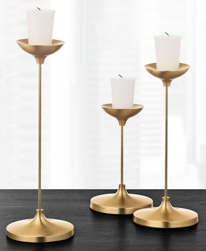 Hotel Collection Candle Holders Set Of 3 Created For Macy S Reviews Candle Holders Home Decor Macy S