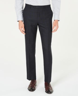 tommy hilfiger blue suit pants