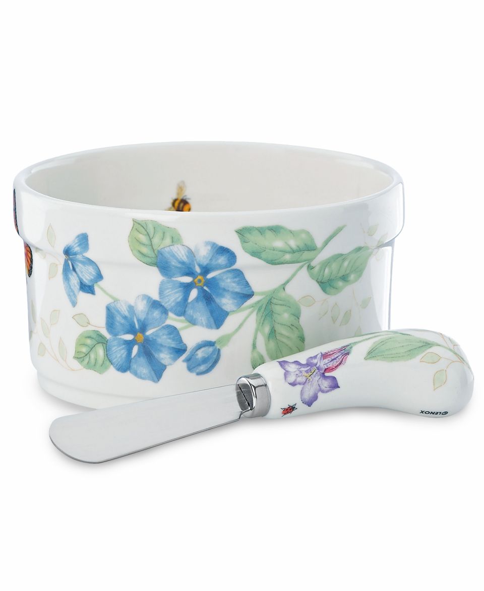 Lenox Dinnerware, Butterfly Meadow Figural Dragonfly Tray  