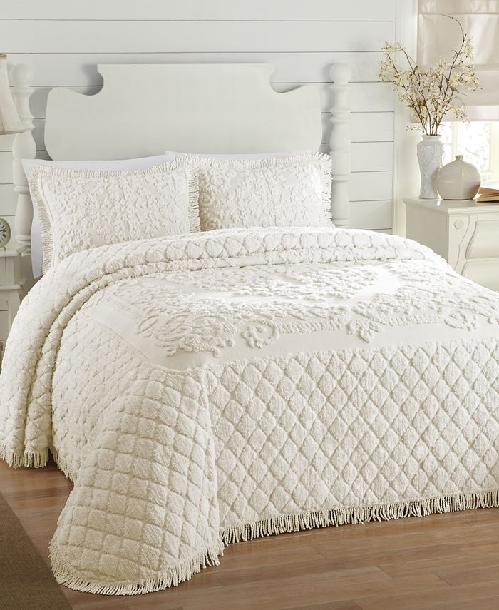 Lamont CLOSEOUT! Josephine Full Chenille Bedspread & Reviews Quilts