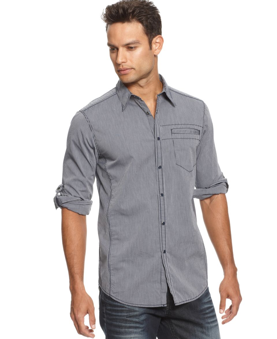 INC International Concepts Shirt, Slim Fit Braeburn Shirt