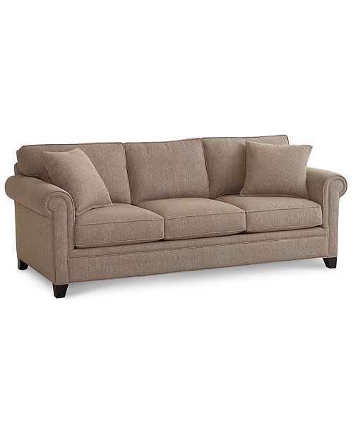 Furniture Banhart 90 Fabric Sofa Created For Macy S Reviews Furniture Macy S