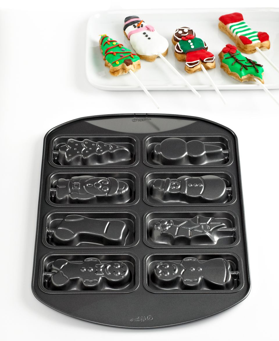 Martha Stewart Collection Cookie Cutters, Set of 3 Stamp & Press