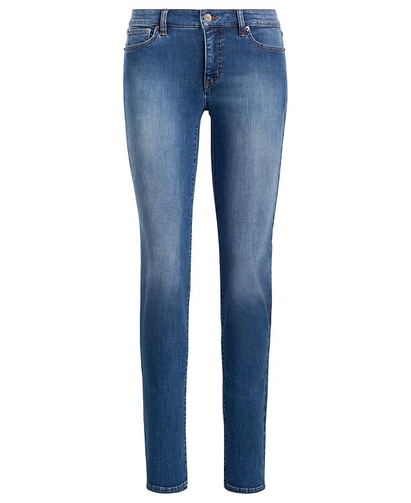 Lauren Ralph Lauren Ultimate Slimming Premier Straight Jeans & Reviews ...