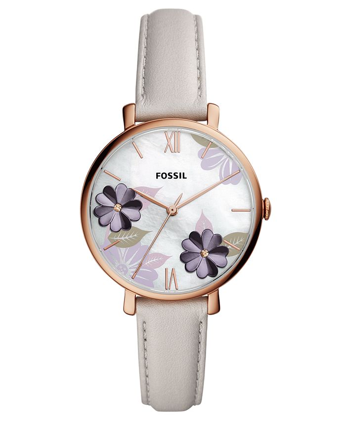 fossil jacqueline watch hybrid