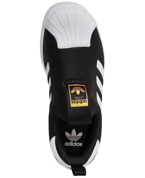 adidas superstar slip on kids