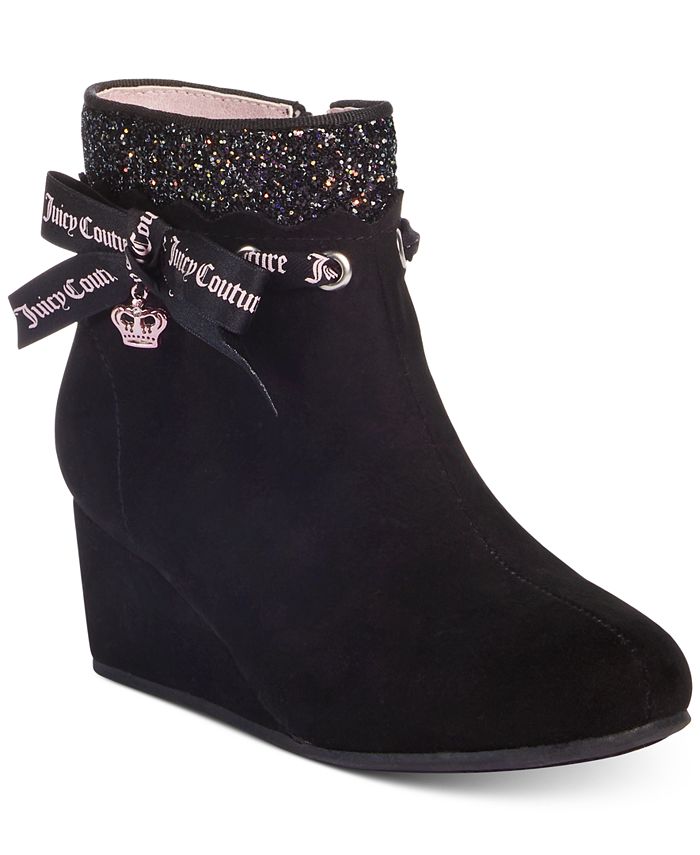 juicy couture wedge booties