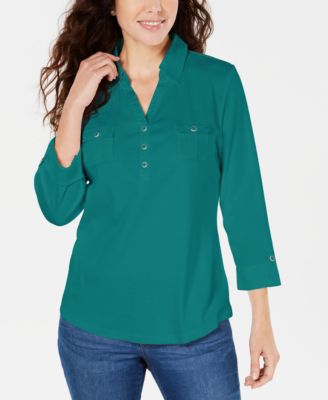 Macys womens best sale shirts on sale