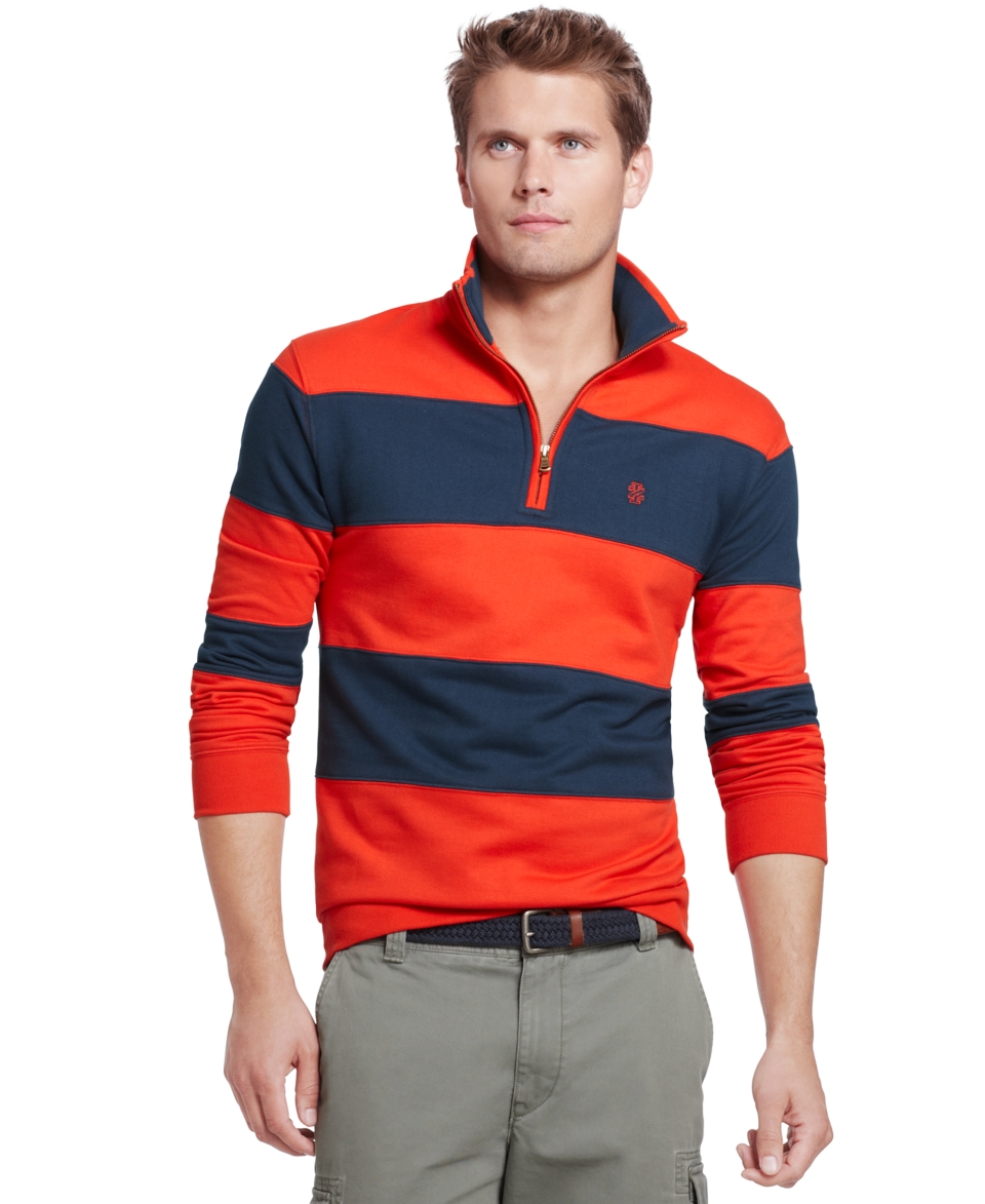 Izod Shirt, Stripe Cotton Pullover