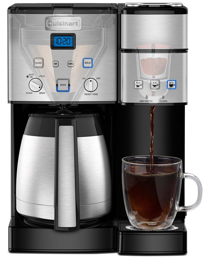 Cuisinart SS20 Coffee Center 10Cup Thermal Coffeemaker & SingleServe