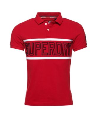 macy's red polo shirt