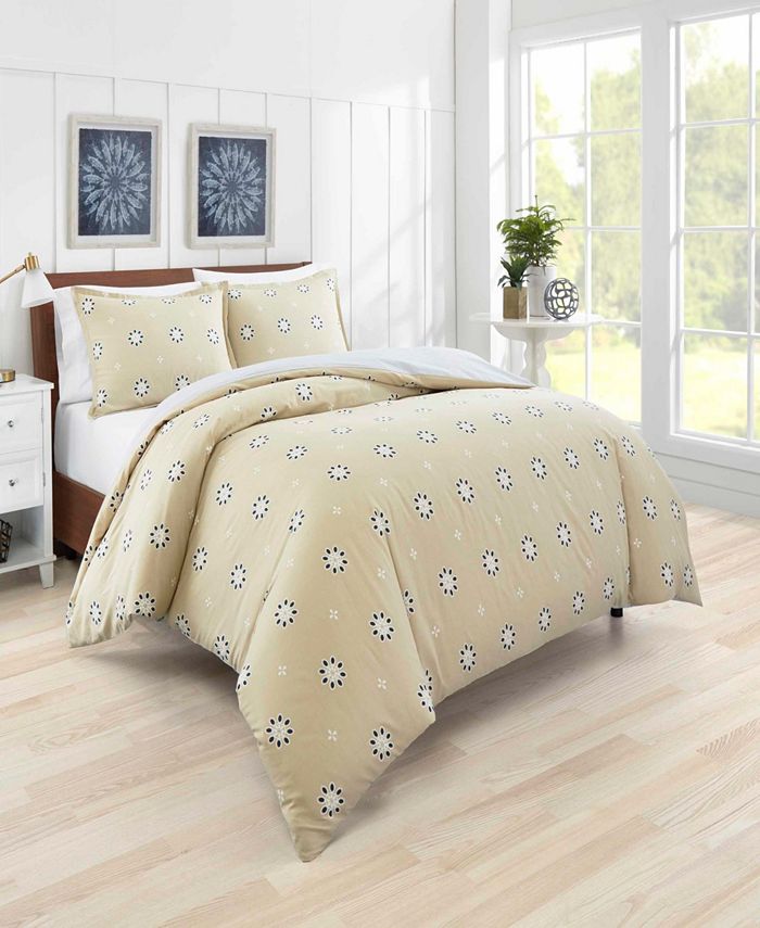 Poppy & Fritz Darcy Eyelet Duvet Cover Set, Full/Queen & Reviews