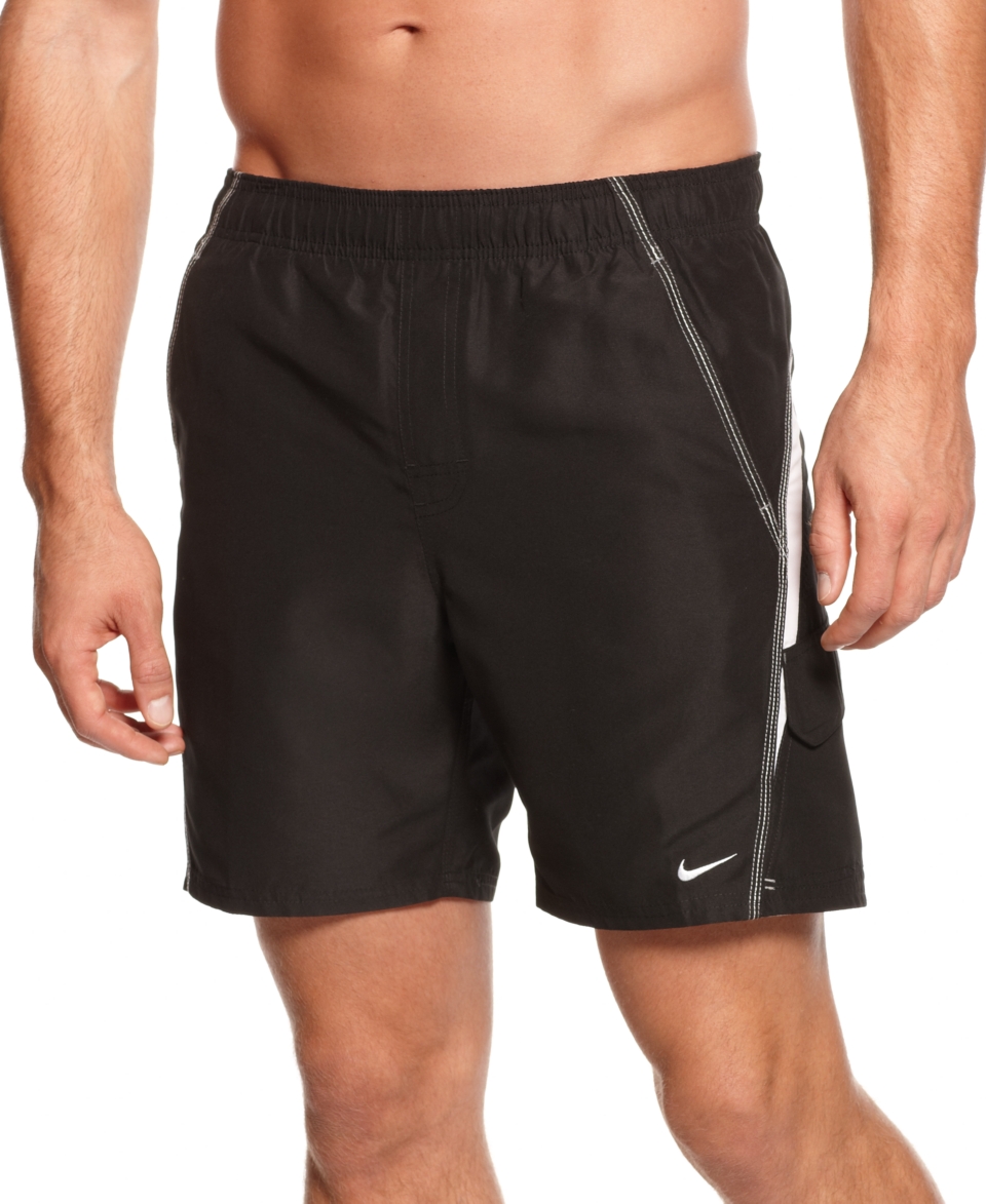 Nike Swimwear, Core Velocity 7 Volley Swim Trunks