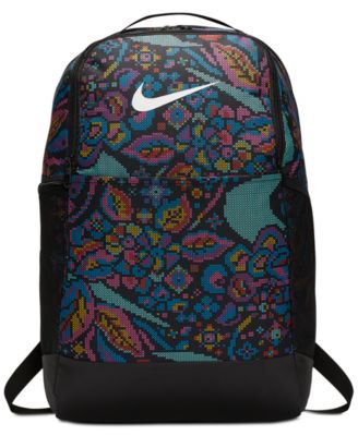 nike brasilia printed training backpack