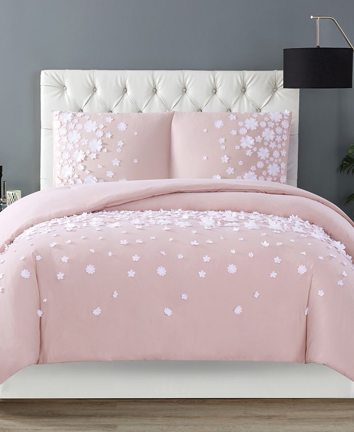 The set with out of stock items will be removed from your cart and the page will be reloaded. christian siriano confetti flowers 3 piece blush full queen comforter set