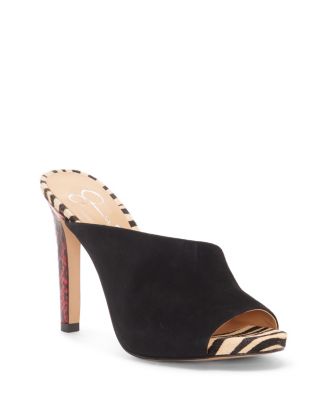 jessica simpson black strappy heels
