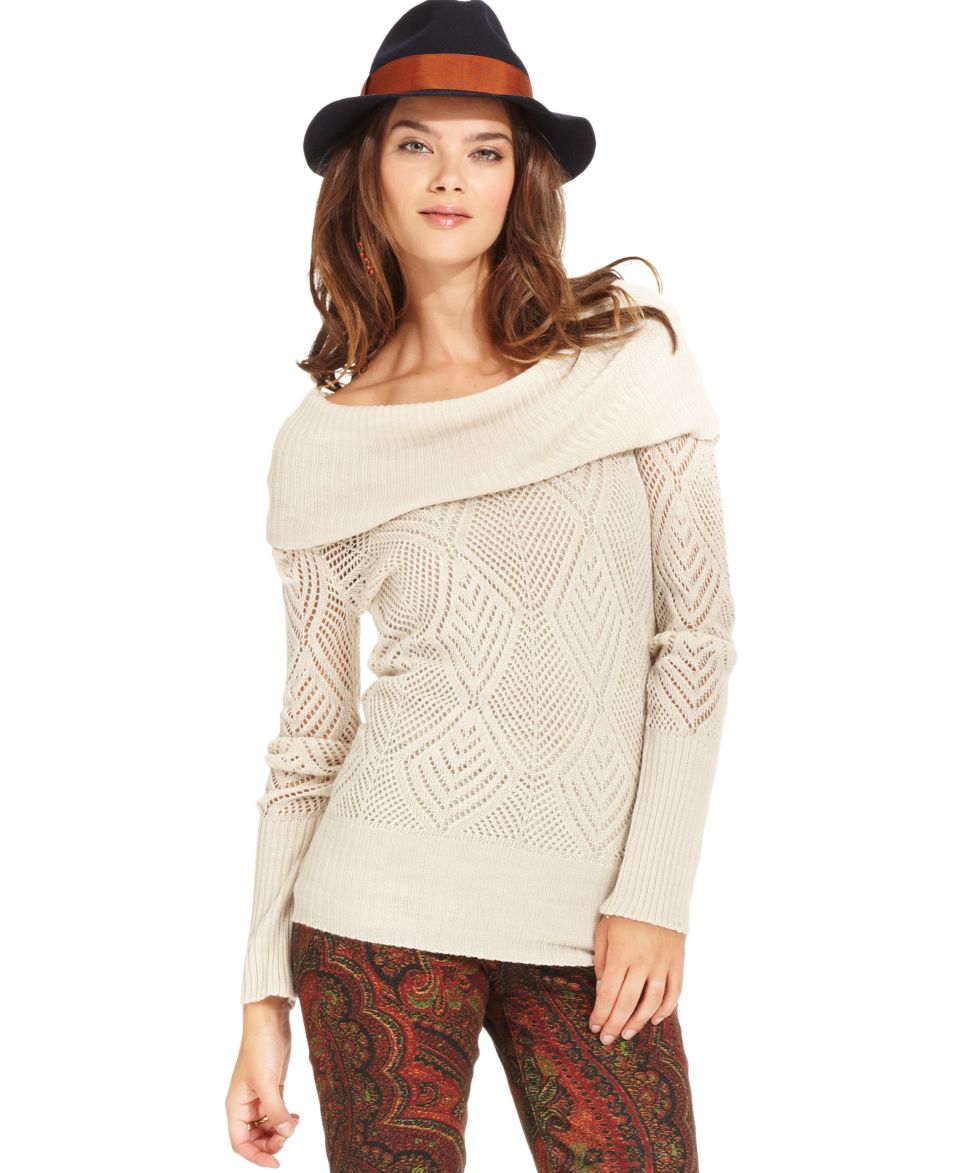 Lucky Brand Jeans Sweater, Paula Long Sleeve Cowl Neck Top