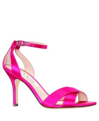 macys pink sandals