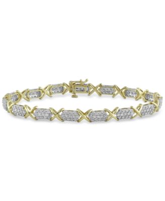 diamond studded bracelet