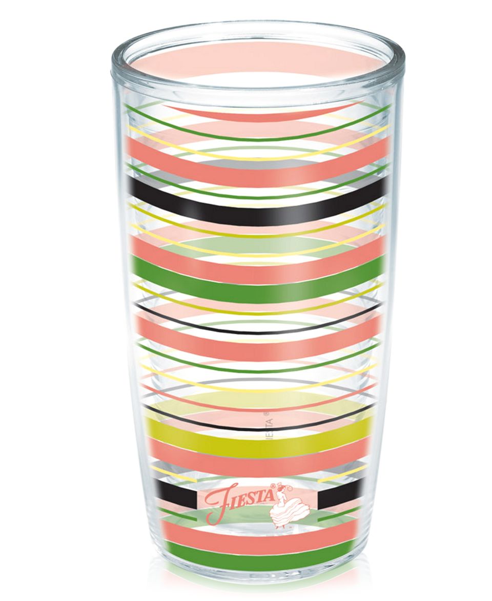 Fiesta Drinkware, Tropical Dot Tumbler   Glassware   Dining