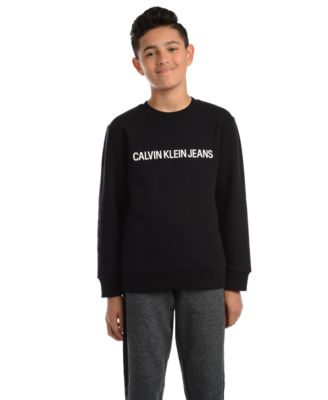 calvin klein boys sweatshirt