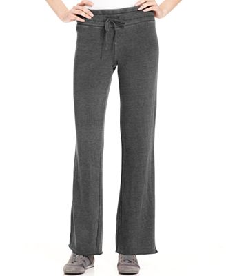 Calvin Klein Active Pants, Bootcut Sweatpants - Pants & Capris - Women ...