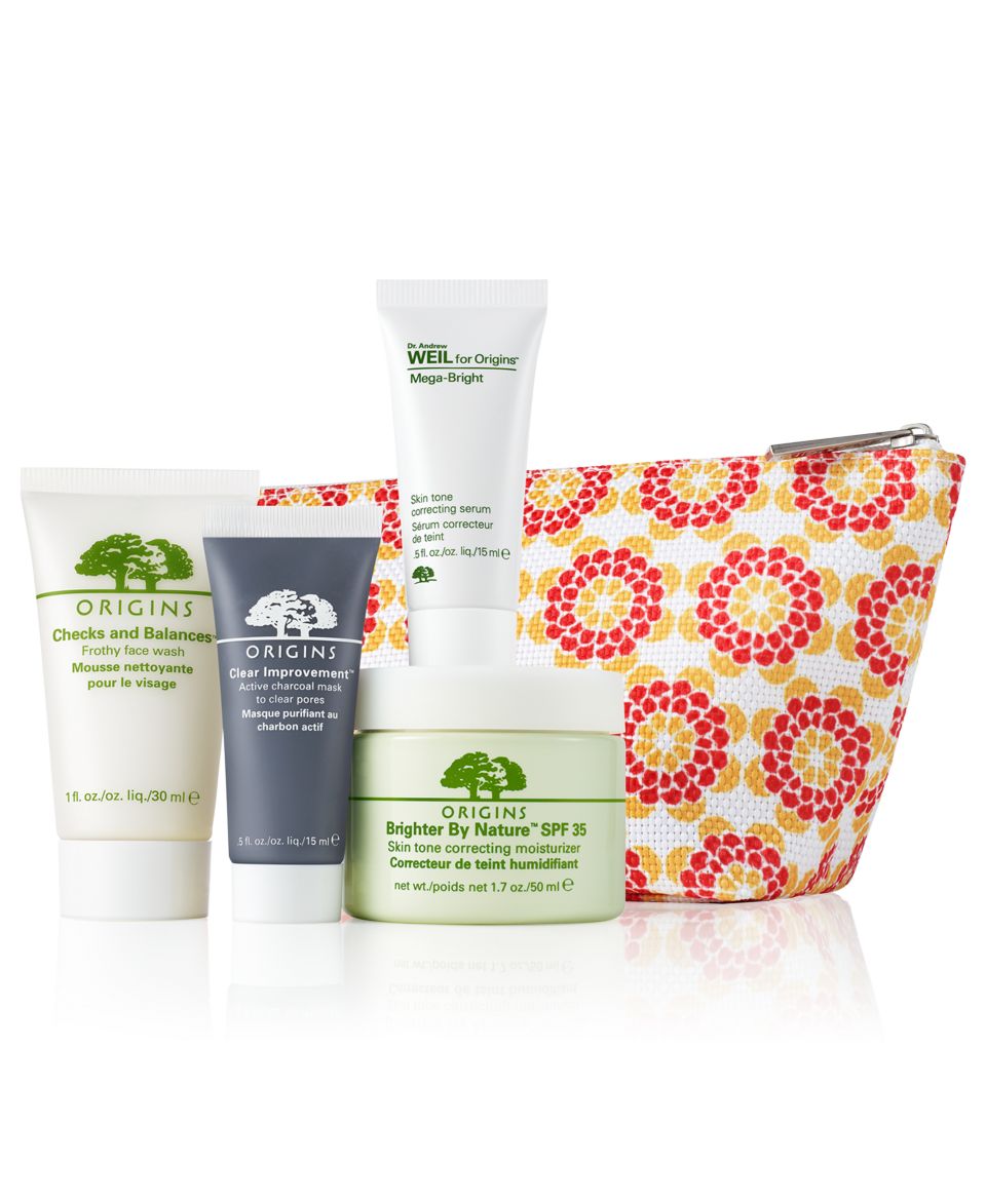 Origins Skin Brightening Facial Kit