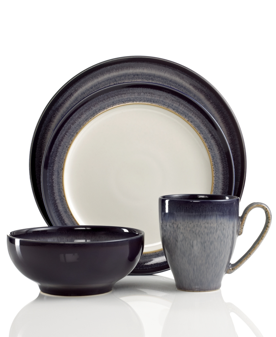 Denby Dinnerware, Heather 4 Piece Place Setting   Casual Dinnerware