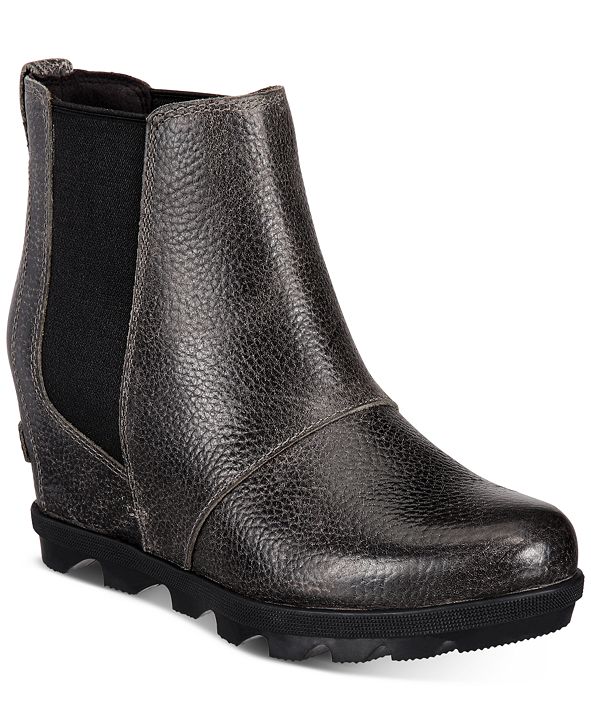 women's joan of arctic wedge ii waterproof chelsea booties