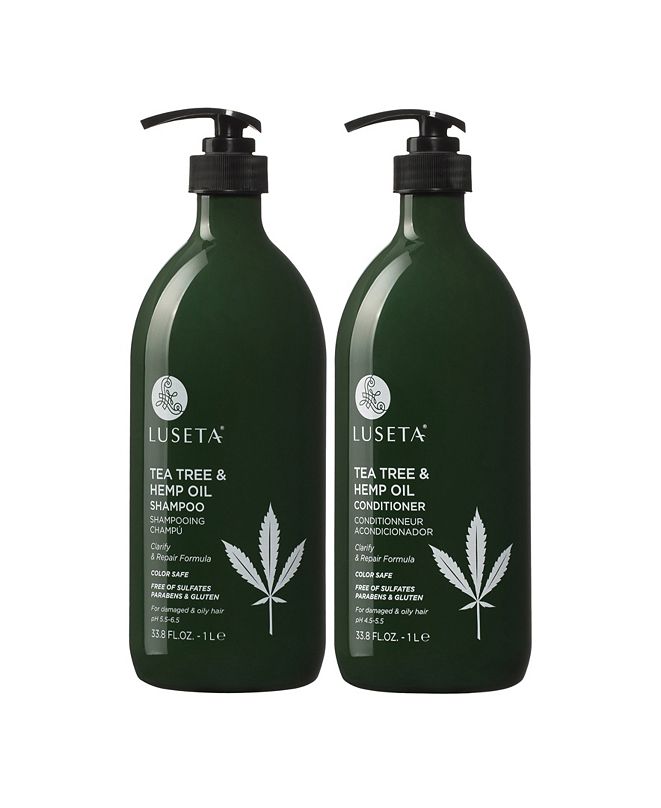 Luseta Beauty Inc Luseta Beauty Tea Tree & Hemp Oil Shampoo
