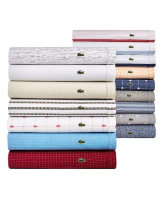 Lacoste Home Printed 4-pc Sheet Sets 