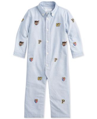 ralph lauren baby pajamas