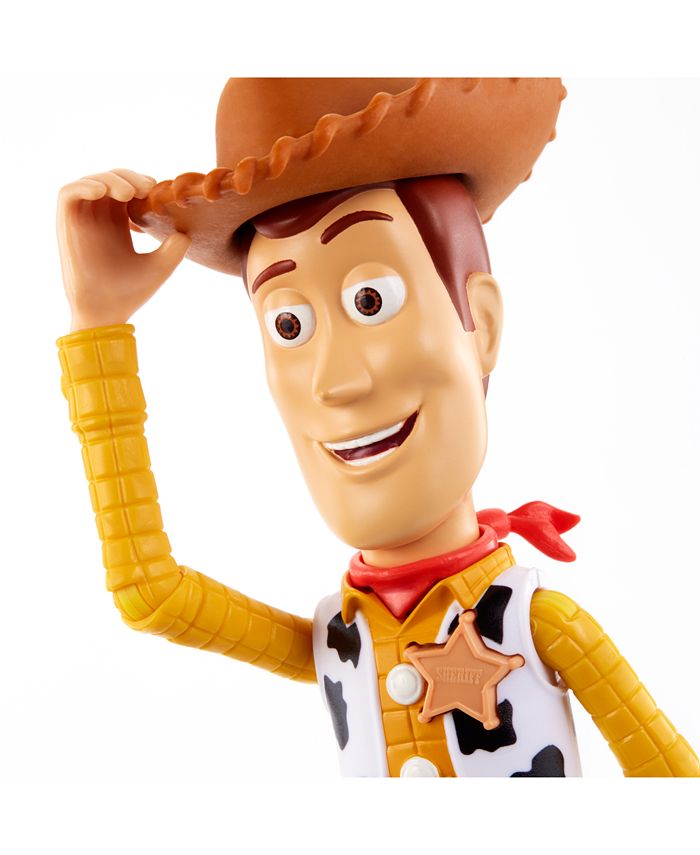disney pixar toy story true talkers woody figure with 15 phrases