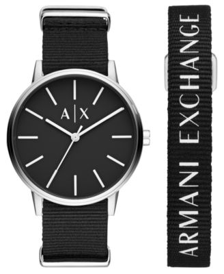 armani exchange watch macys