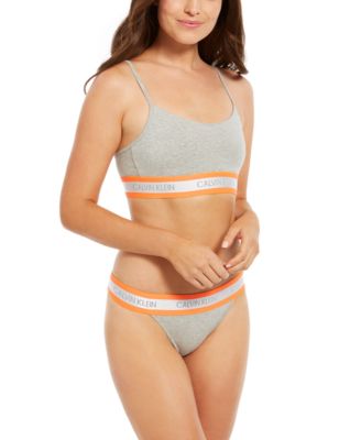 calvin klein neon unlined bralette