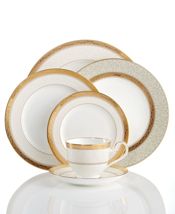 Noritake Dinnerware, Odessa Gold Collection & Reviews Fine China Macy's